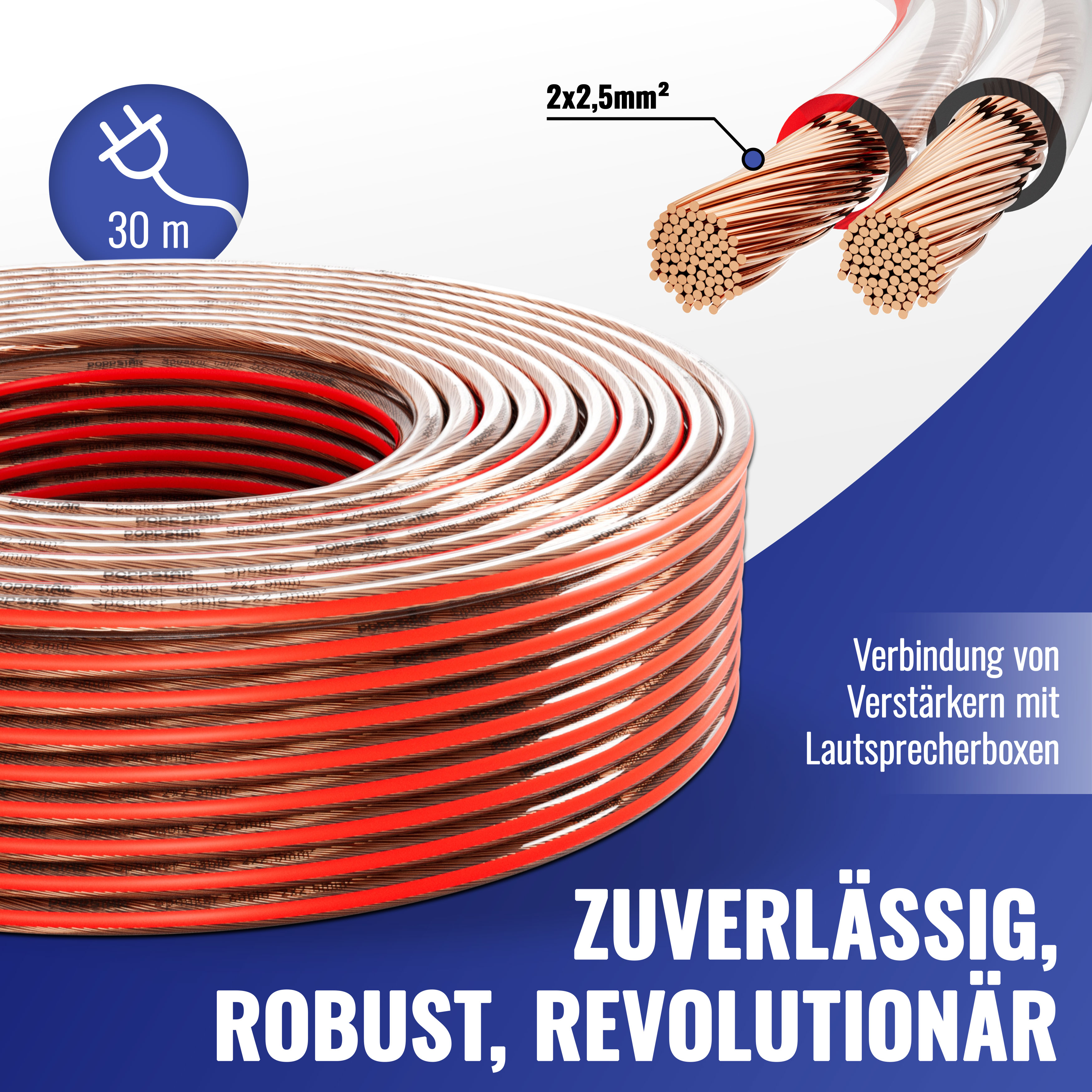 QED Reference XT40i Lautsprecherkabel 2 x 2m QED Reference XT40i Lautsprecherkabel 2 x 2m