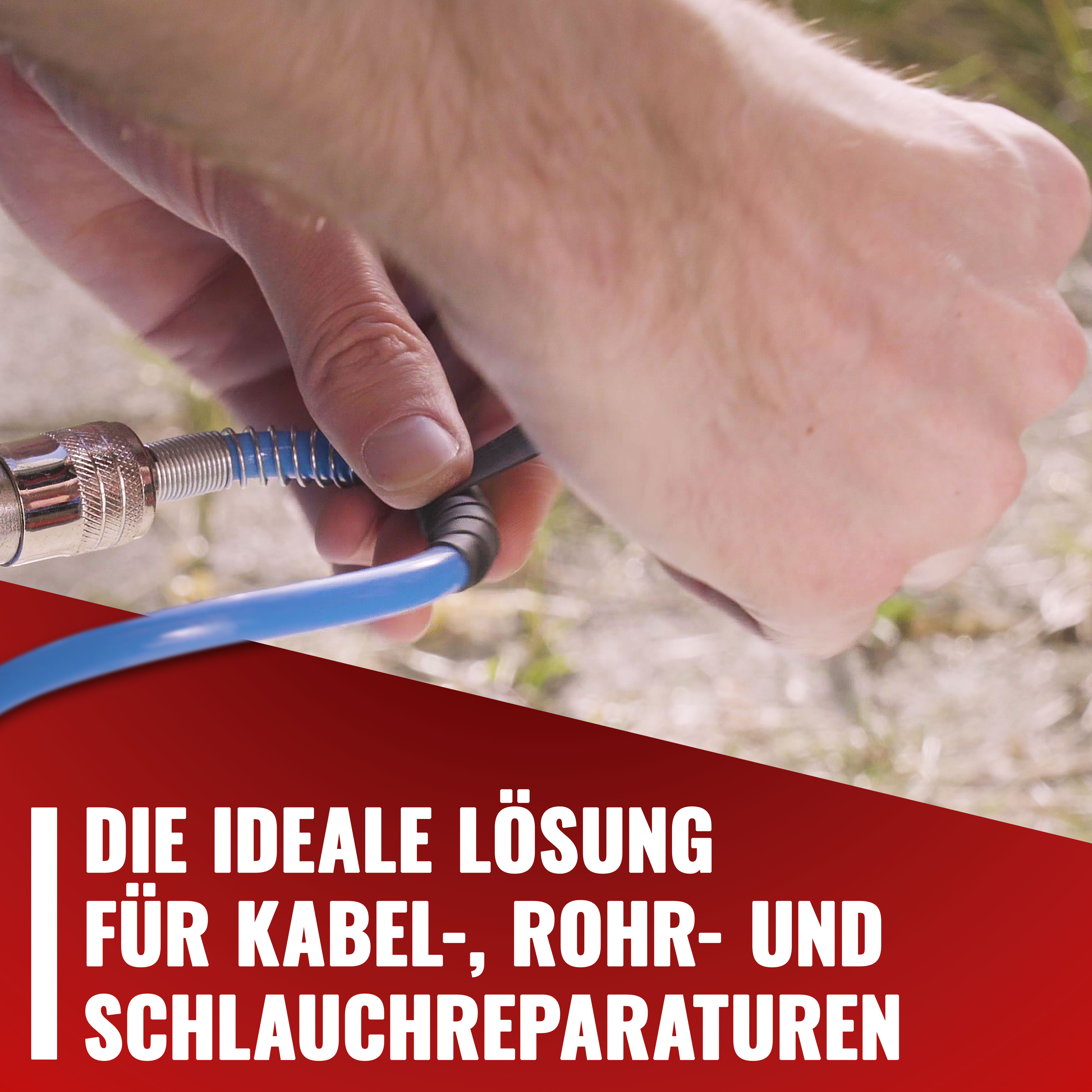 2x Isolierband selbstverschweißend bis 10kV, 5m x 19mm x 0,76mm
