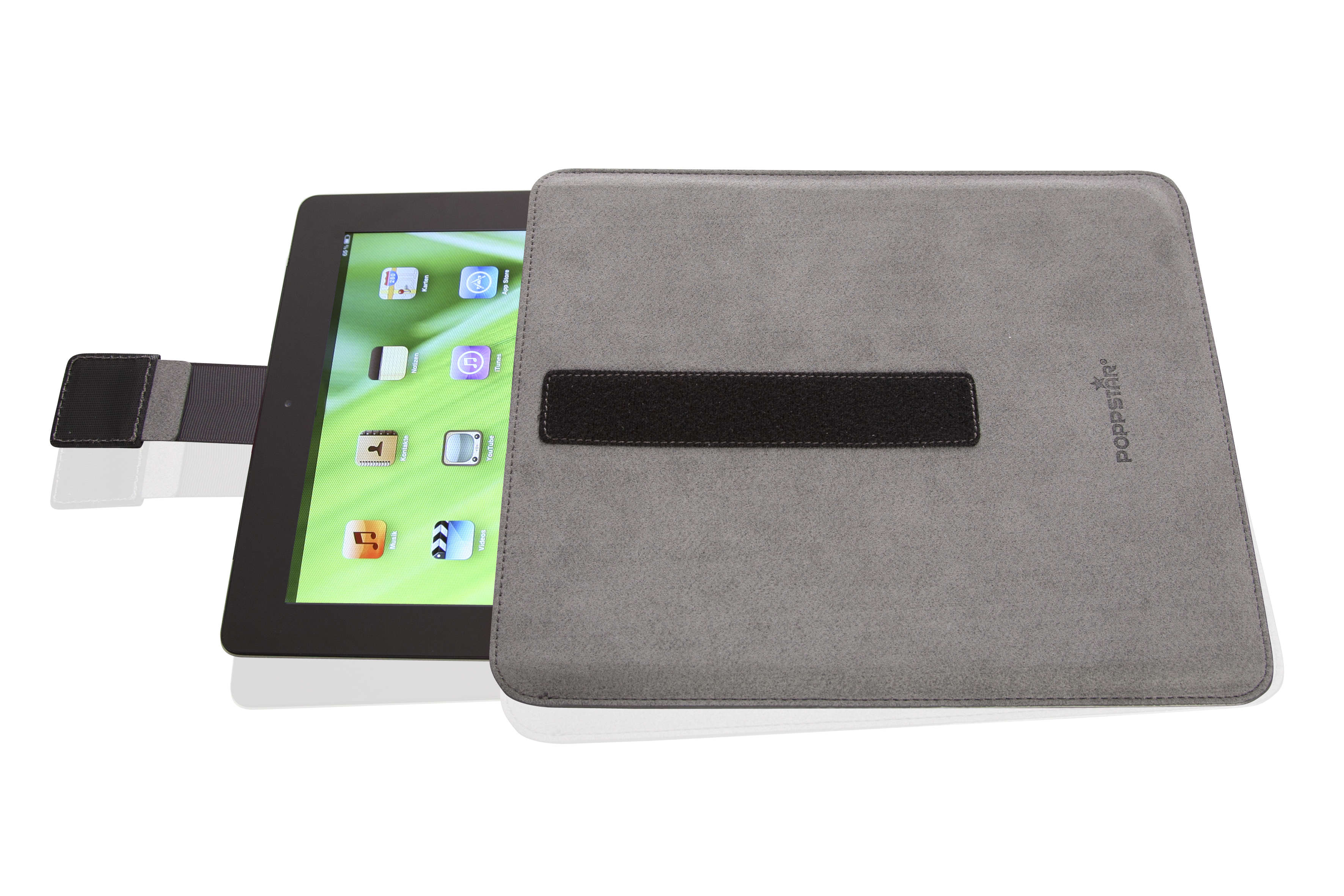 Poppstar Universal Schutzhülle Tasche für Tablets bis 9,7"  (24,6 cm)