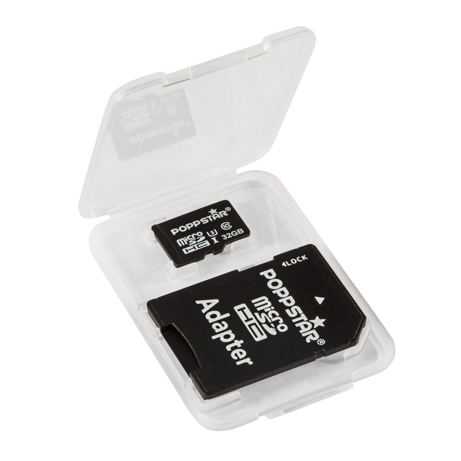 Speicherkartenhülle für Speicherkarten SD/MMC/MicroSD, 10 Stück