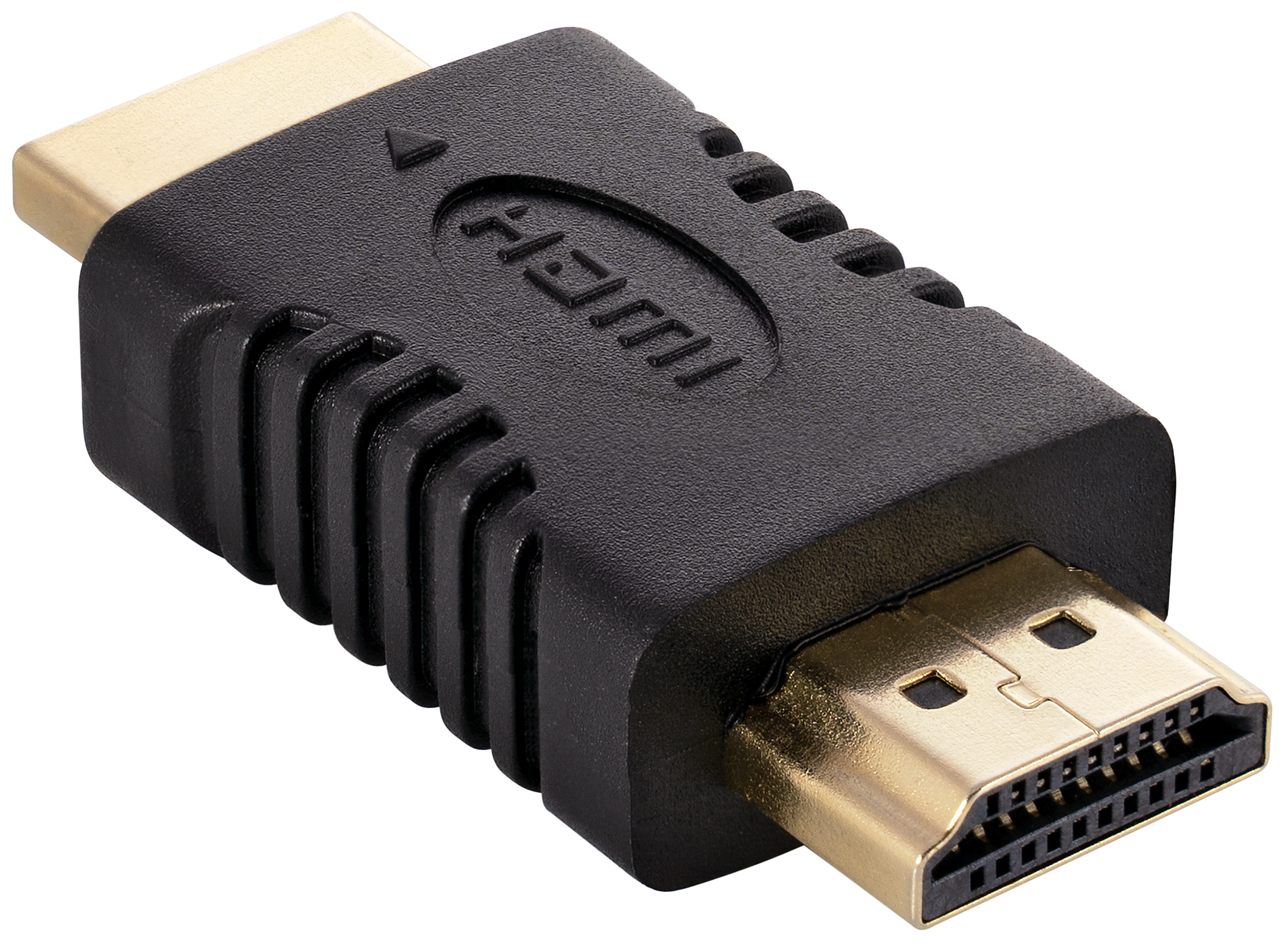 HDMI Stecker auf Stecker Kupplung, schwarz