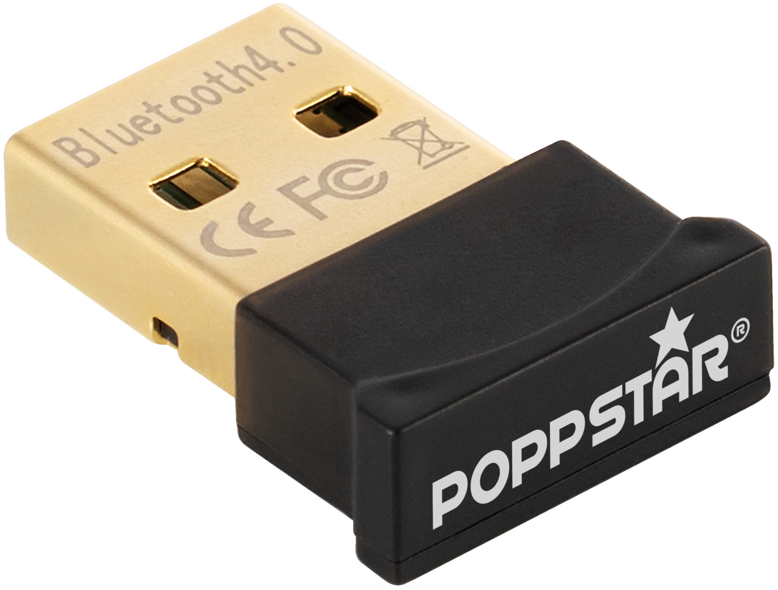 USB Dongle Bluetooth Adapter 4.0, 1 Stück, schwarz