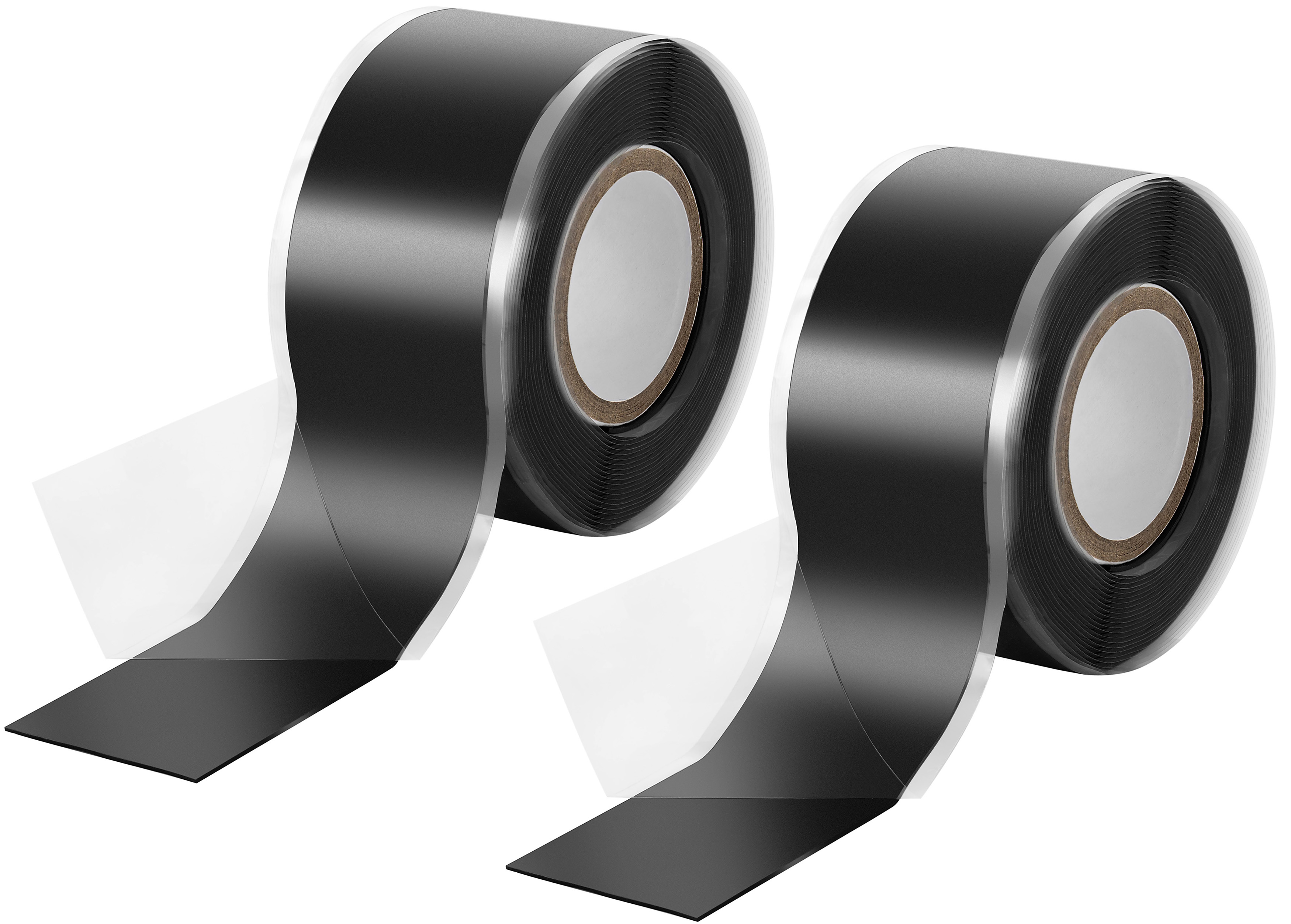 Poppstar selbstverschweißendes Silikonband schwarz 3m x 25mm