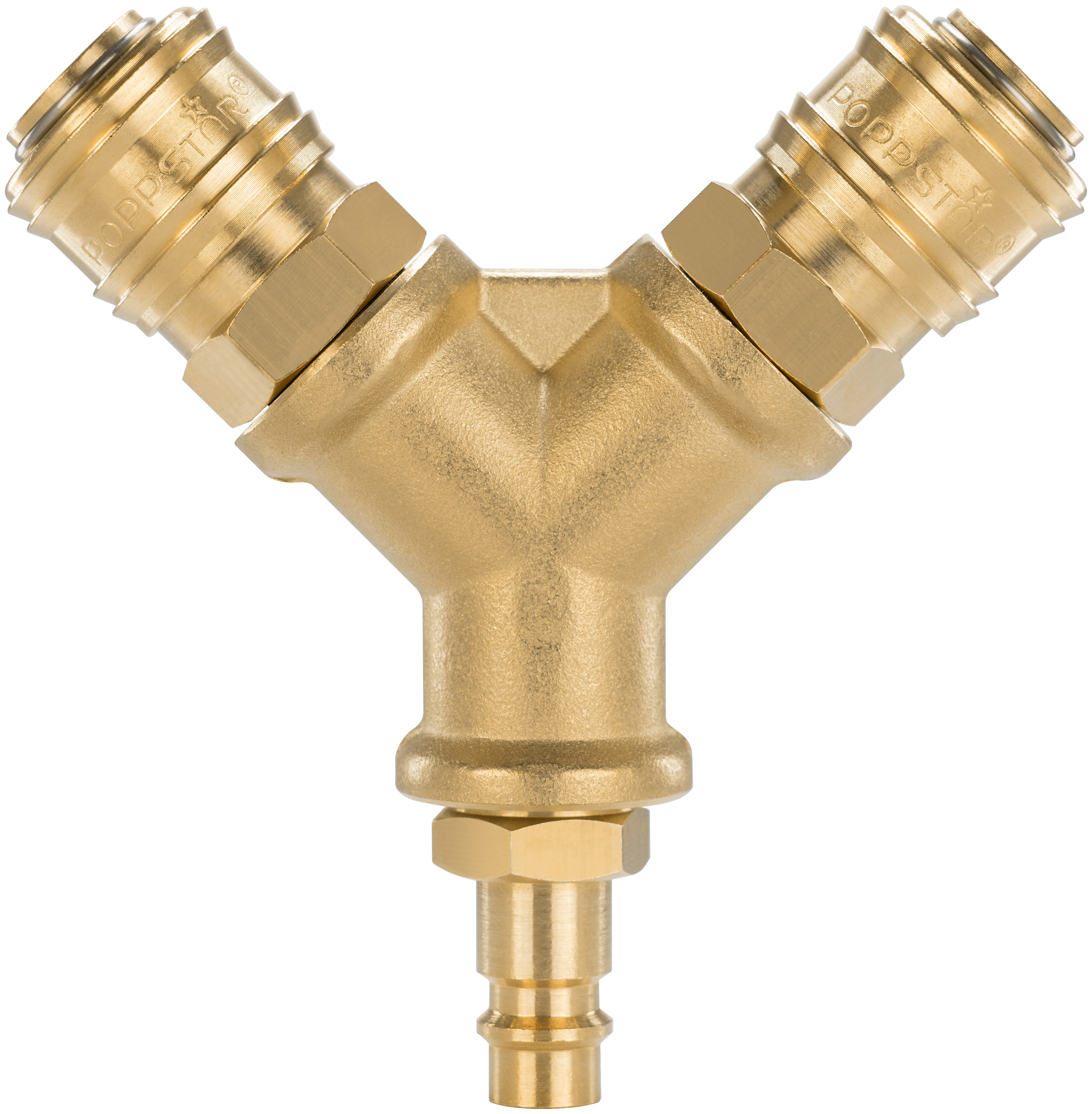 Magnum Druckluftverteiler – Wanddose ALU Mit 3 Schnellkupplungen NW 7,2 Rectus