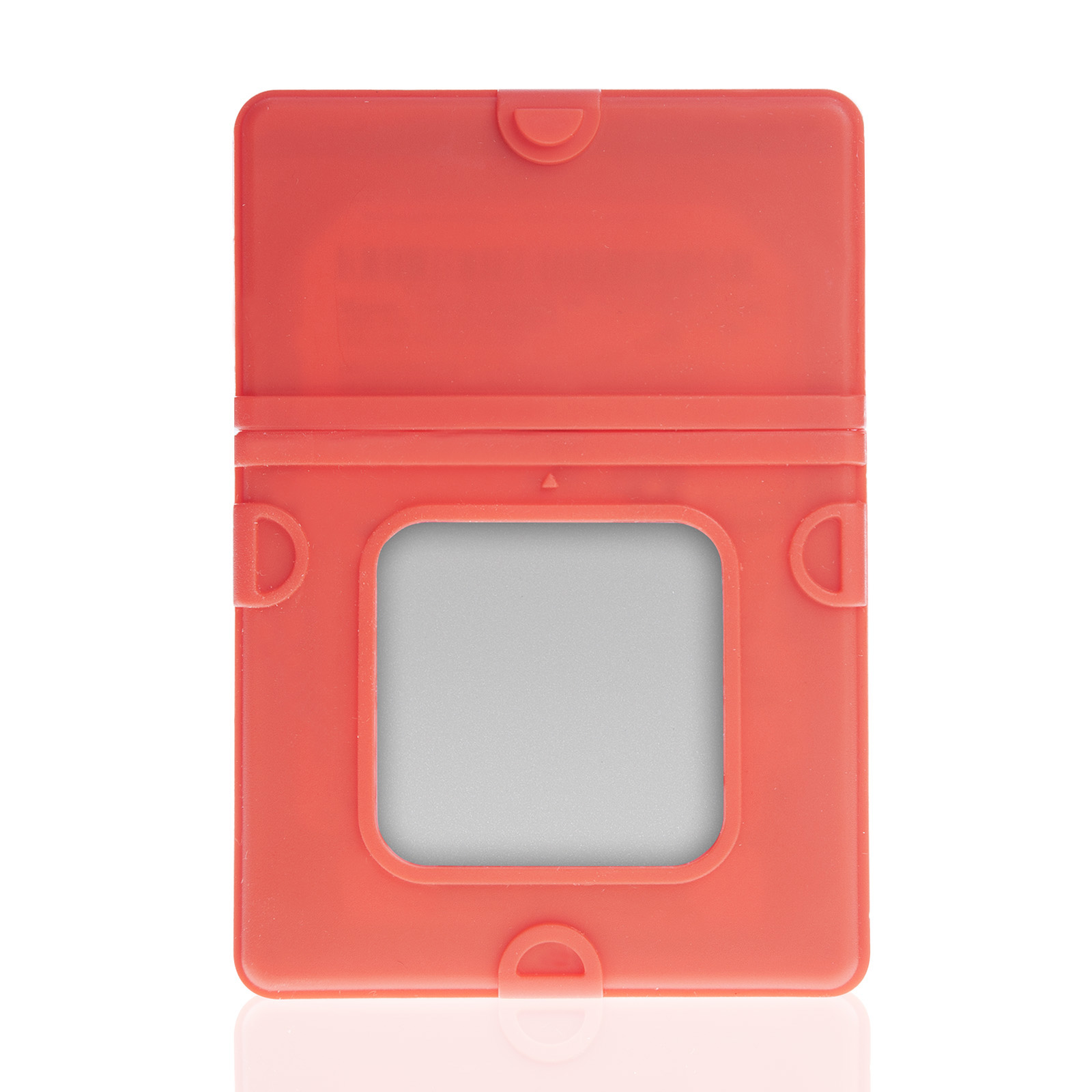 Poppstar Silikon Festplatten-Schutzhülle für 3,5 Zoll 8,9 cm HDD Festplatte rot