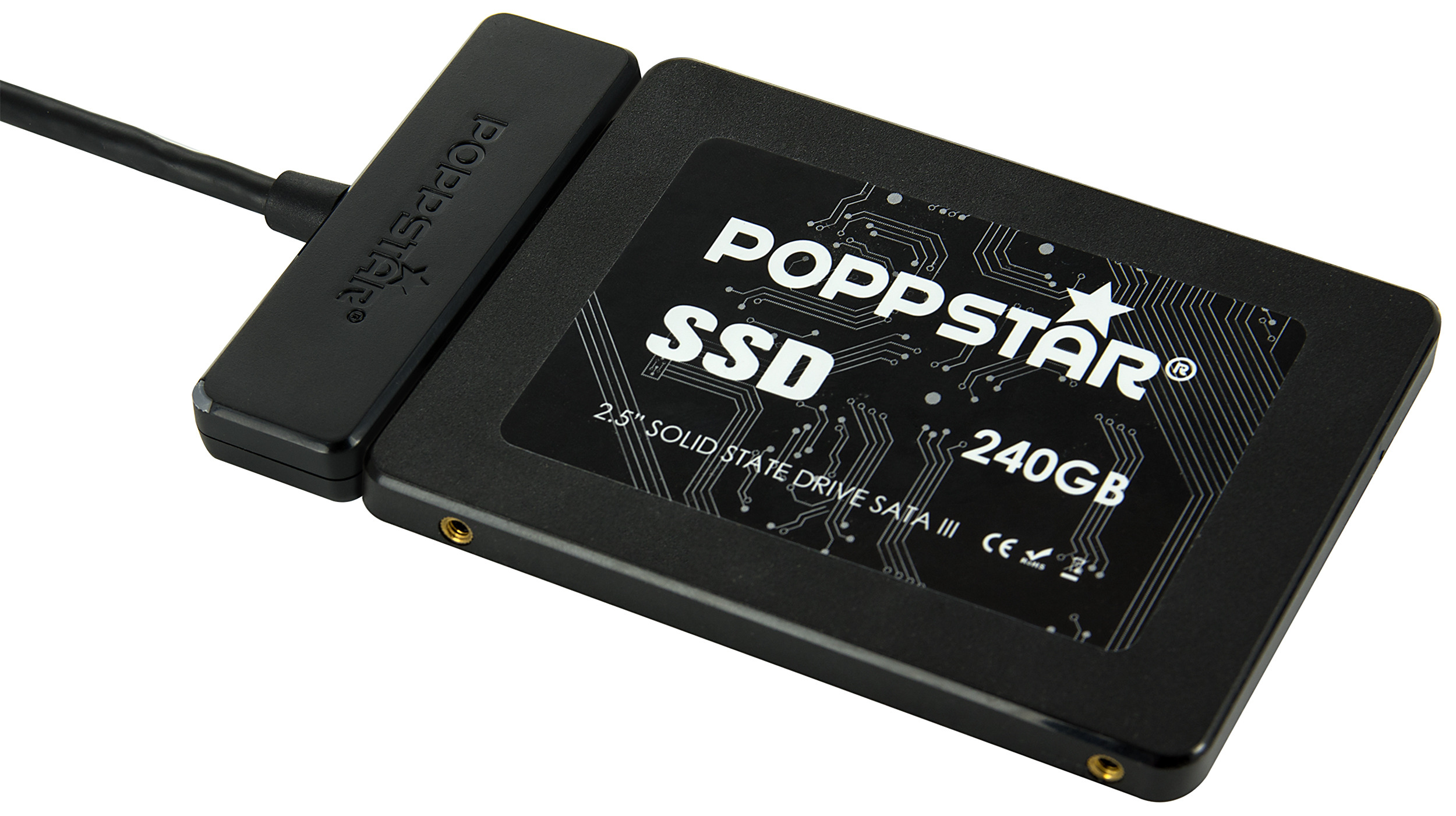 Festplatten Adapter SATA/USB 3.1 Typ A für 2,5" 3,5" mit Netzteil