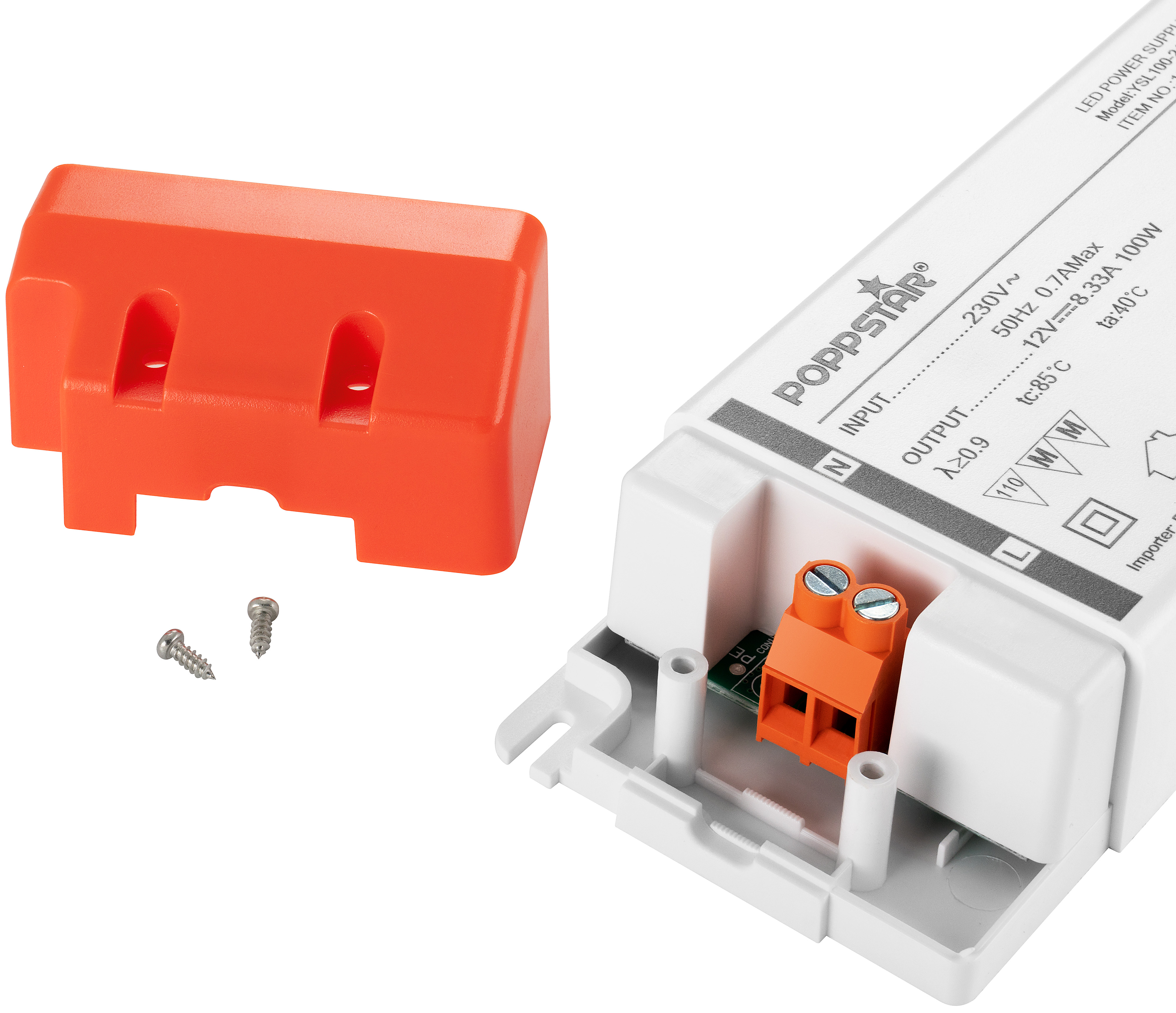 LED Trafo 12V DC 8,33A 100W für LED Licht / LED Lampe