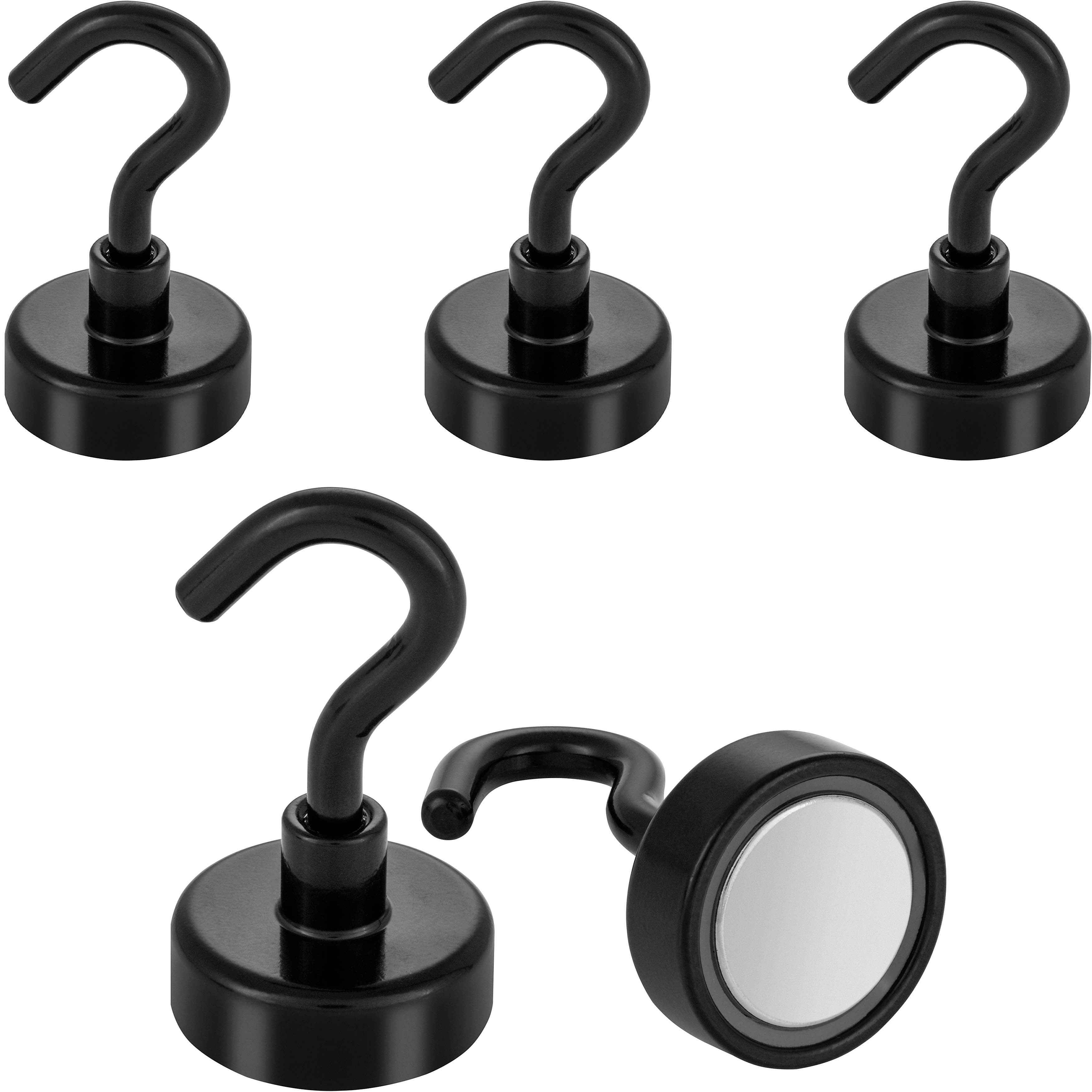 Gancho magnético 48 mm neodimio - zinc - sujeta 81 kg Gancho magnético 48 mm neodimio - zinc - sujeta 81 kg