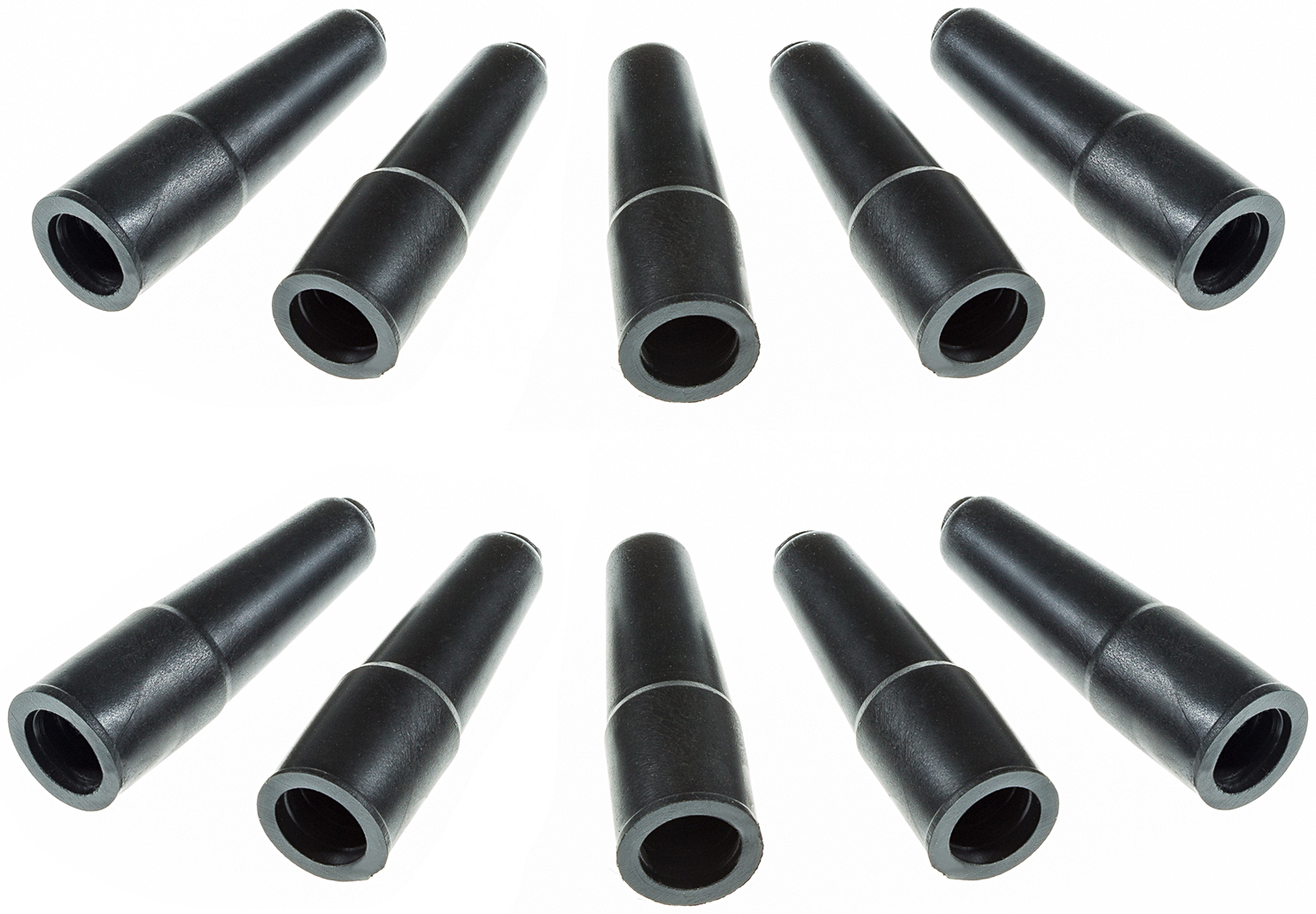 Gummitüllen Sat-Schutz F-Stecker / Koaxialkabel 7-8,2mm, 10 Stck