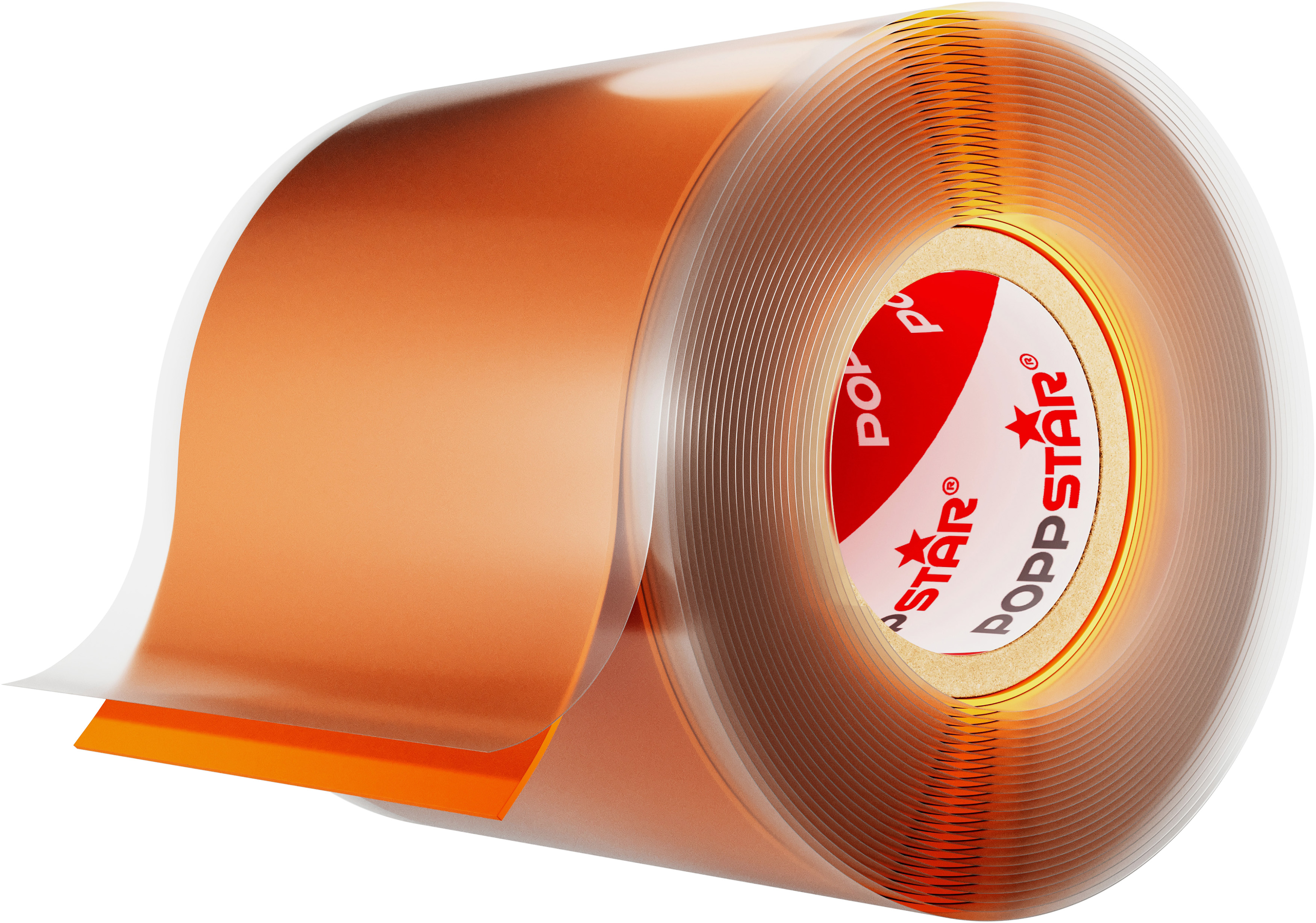 Poppstar selbstverschweißendes Silikonband orange 3m x 50mm